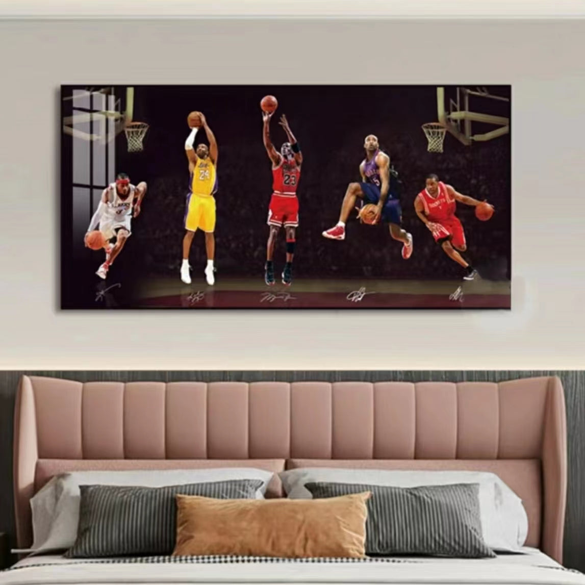 Art mural Star de basketball pour tous