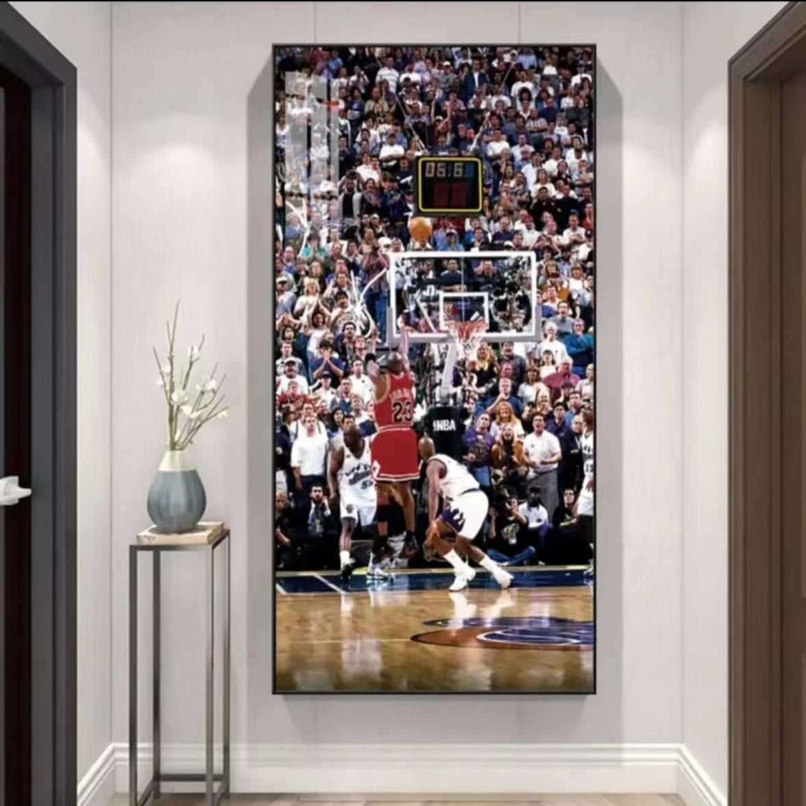 Art mural Michael Jordan