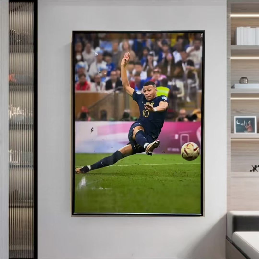Art mural Mbappe