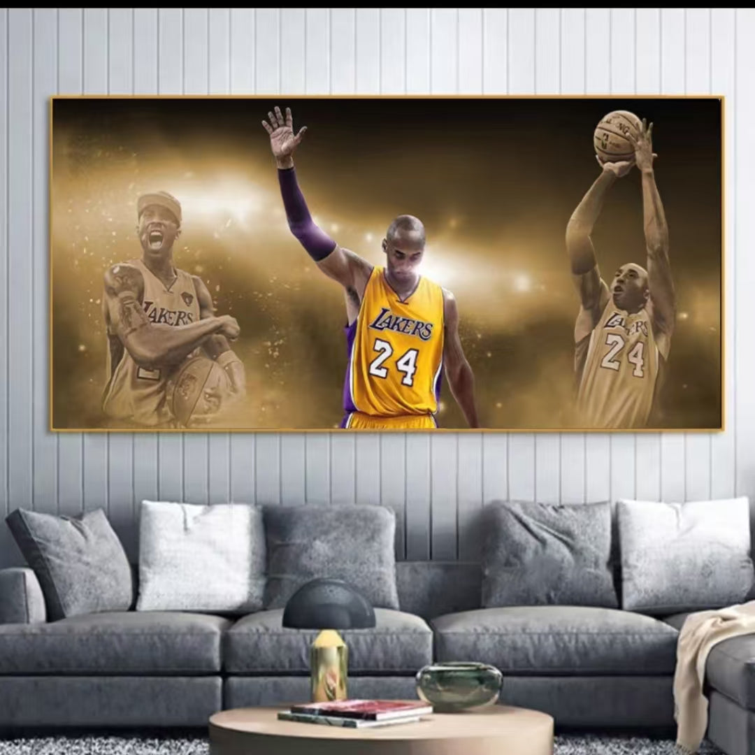 Kobe Bryant Wandkunst