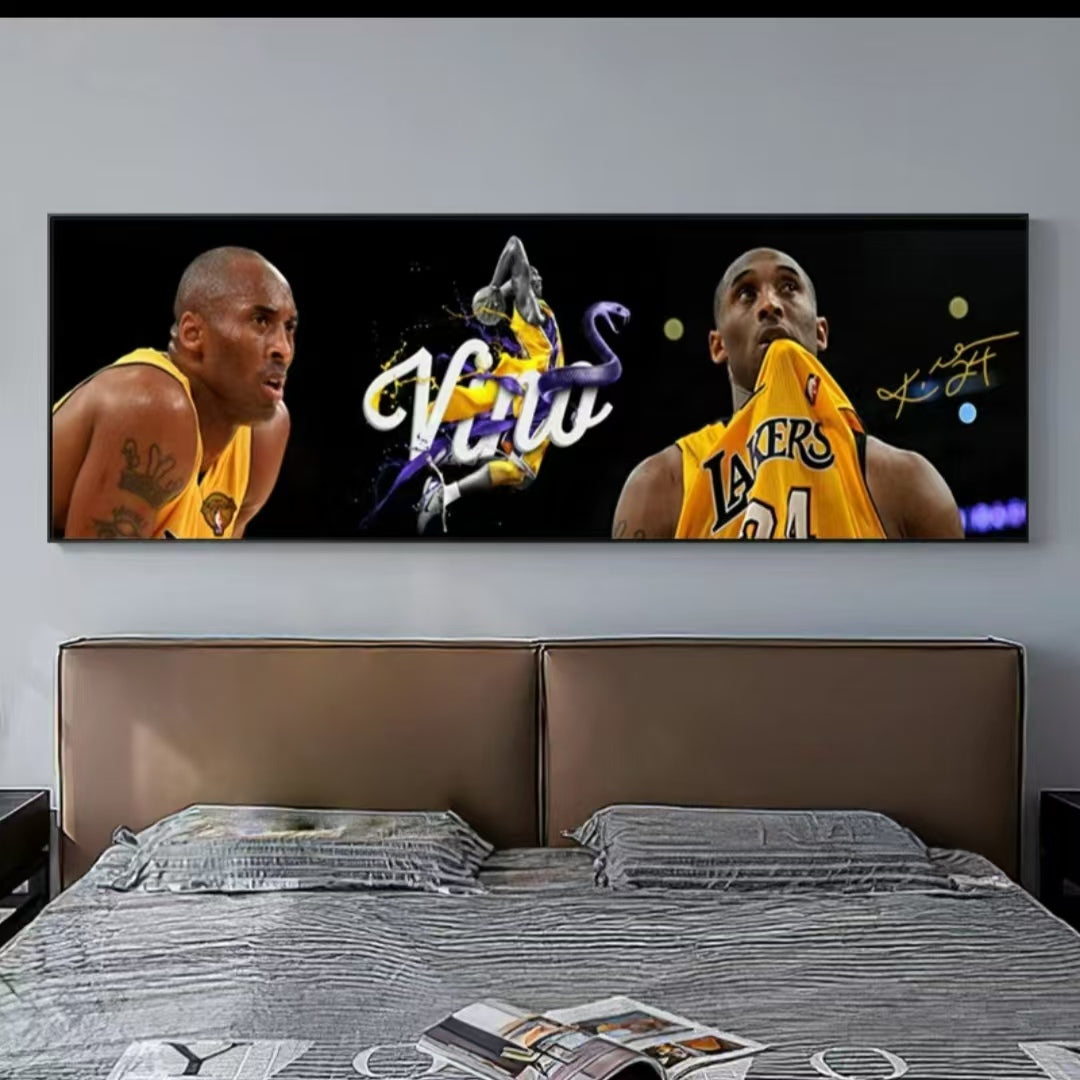Kobe Bryant Wandkunst