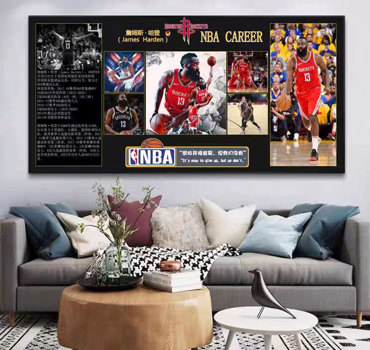 James Harden Wall Art