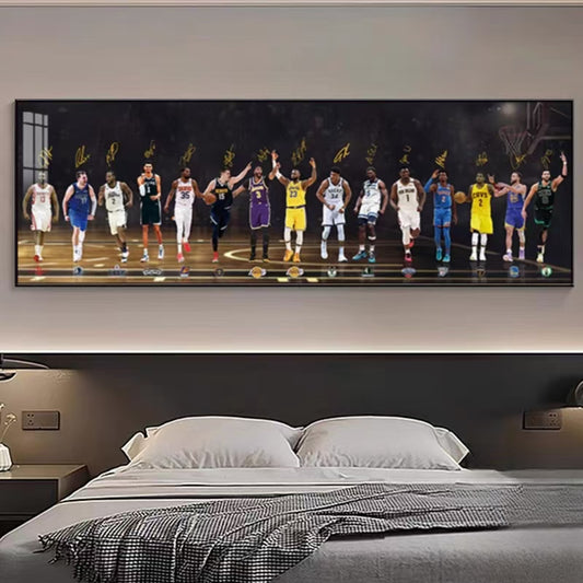 All-Basketball Star Wall Art
