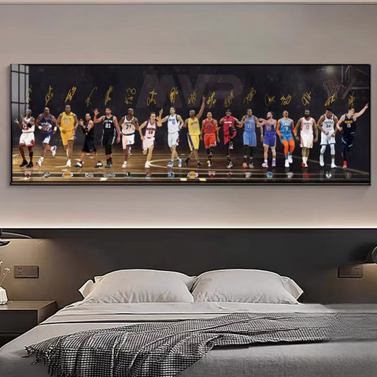 All-Basketball Star Wall Art