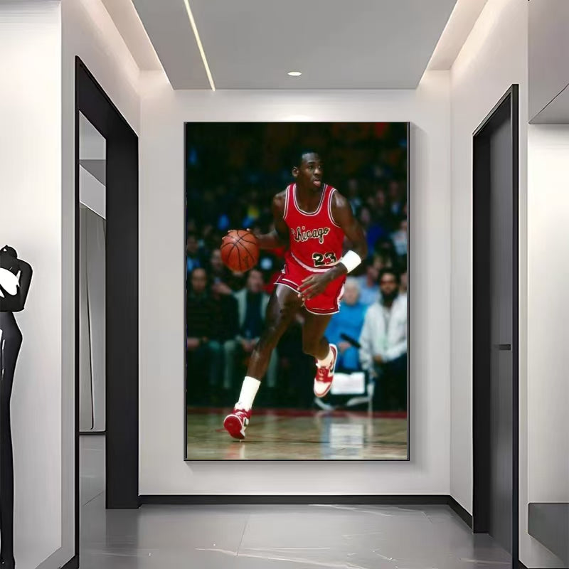 Art mural Michael Jordan