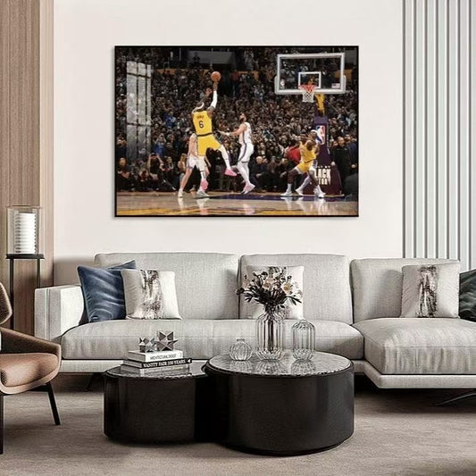 LeBron James Wandkunst