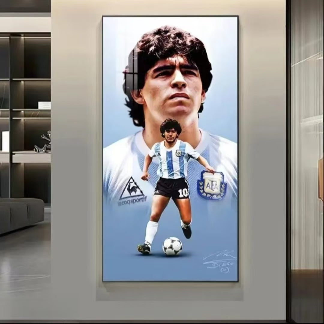 Art mural Maradona