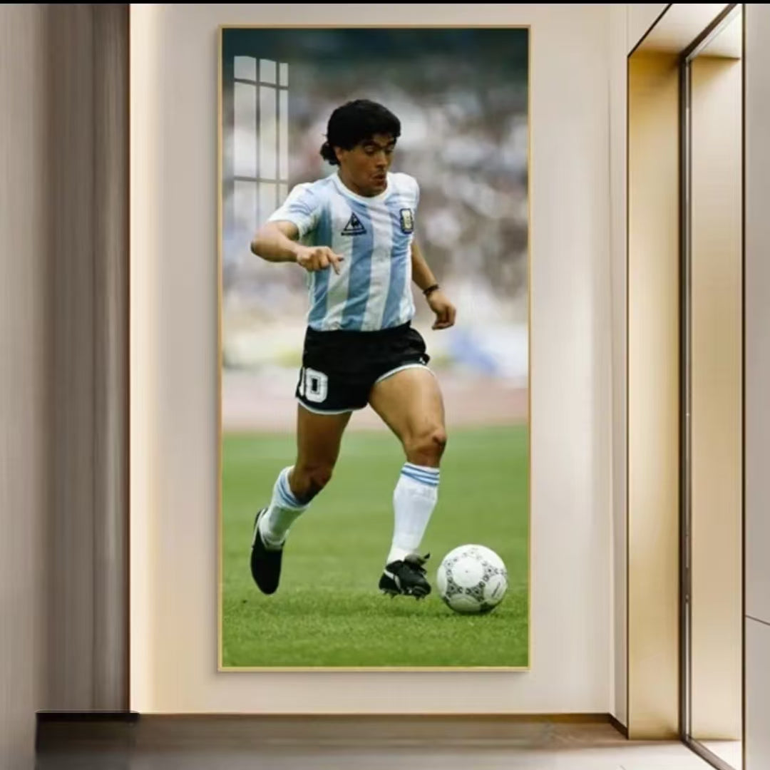 Art mural Maradona