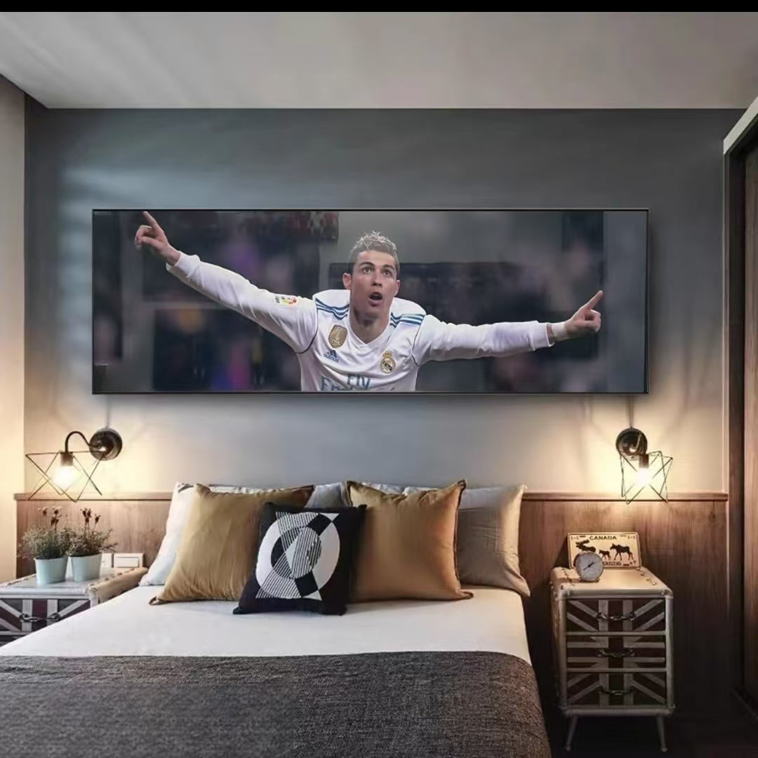 Arte de la pared de Cristiano Ronaldo