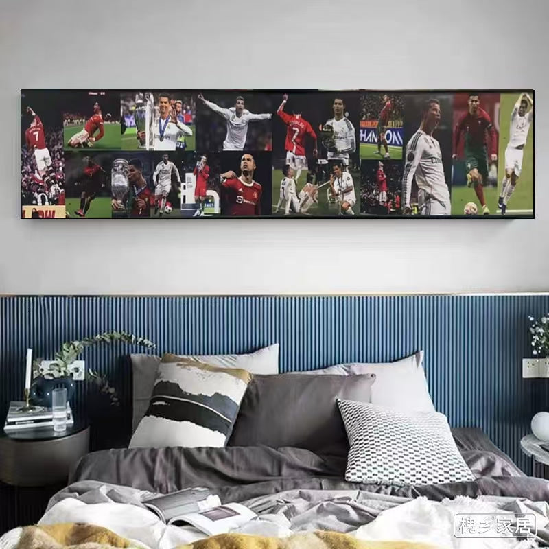 Arte de la pared de Cristiano Ronaldo