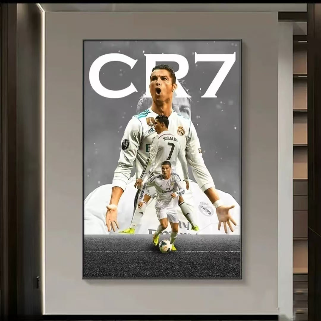 Arte de la pared de Cristiano Ronaldo