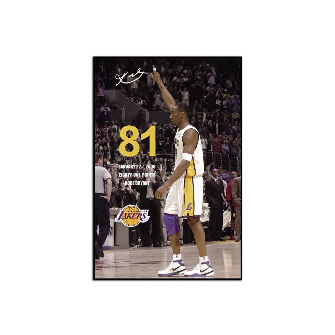 Kobe Bryant Wall Art