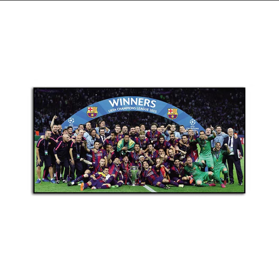 Barcelona Champions League 2015 Wall Art