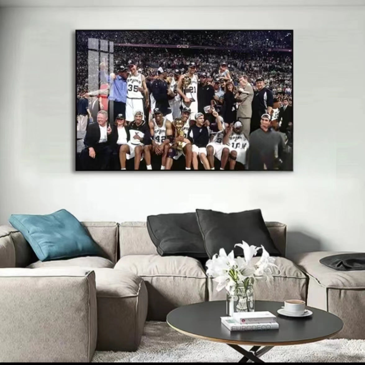 Art mural des San Antonio Spurs