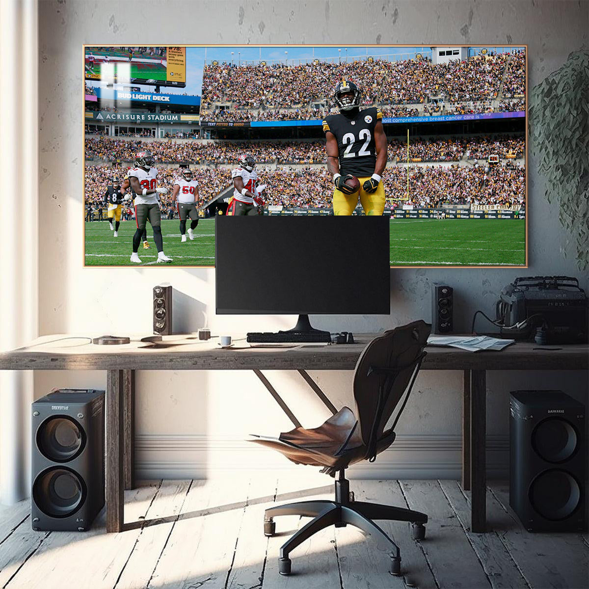 Art mural des Pittsburgh Steelers