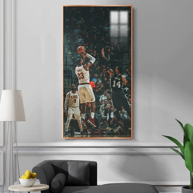 Arte de pared de LeBron James