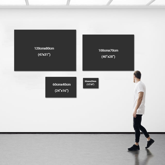 Customize Your Exclusive Wall Art - Horizontal Art that Appears Wider