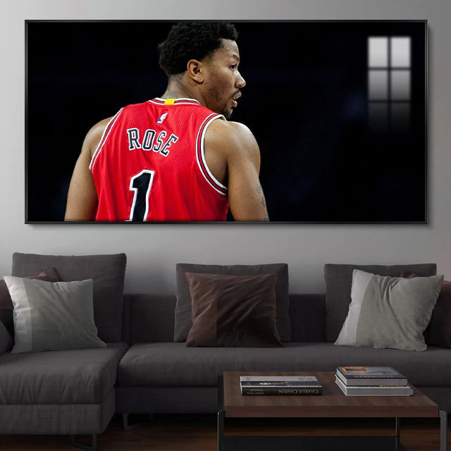 Derrick Rose Wandkunst