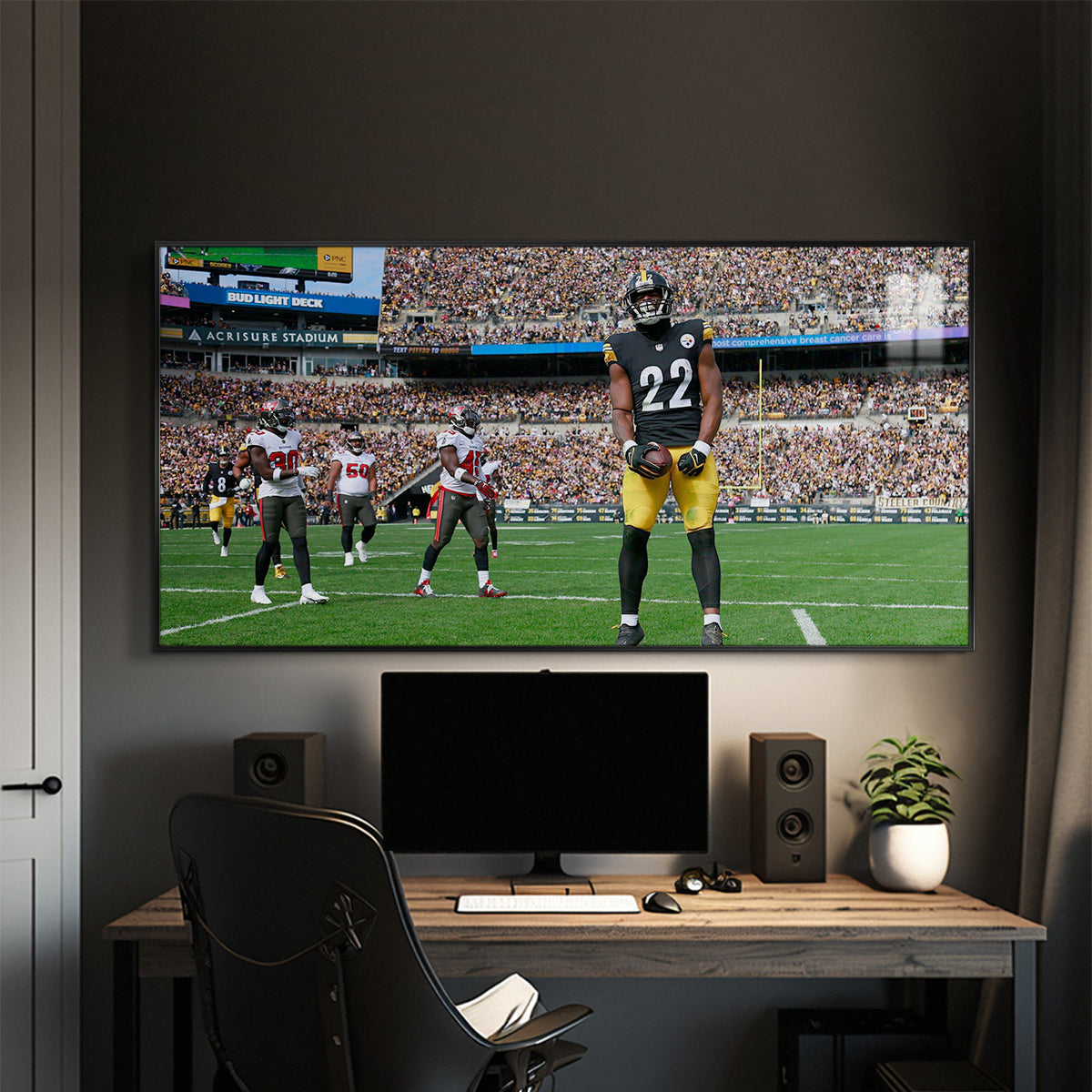 Art mural des Pittsburgh Steelers