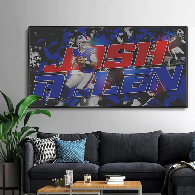Art mural Josh Allen