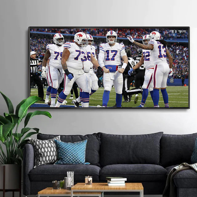 Art mural Josh Allen