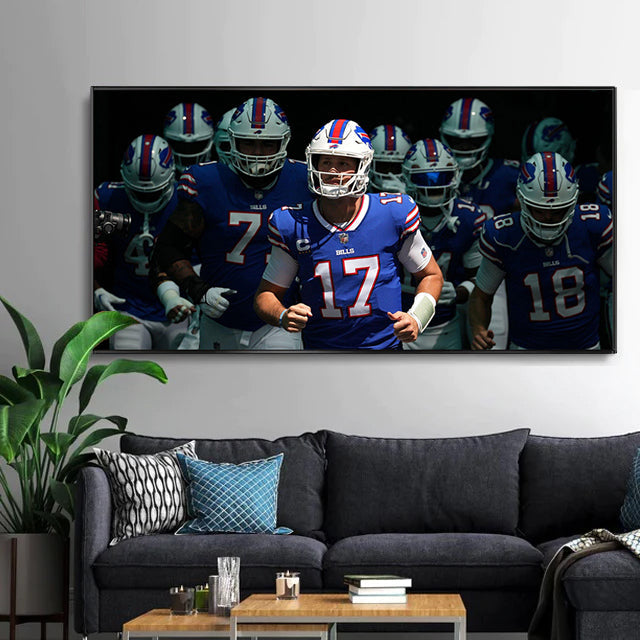 Art mural Josh Allen