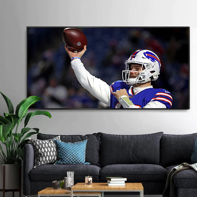 Art mural Josh Allen