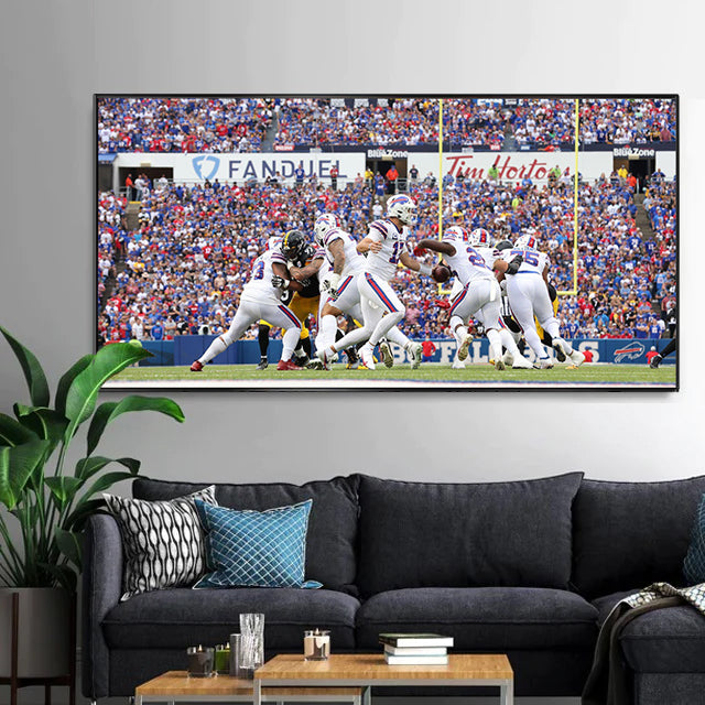 Art mural Josh Allen