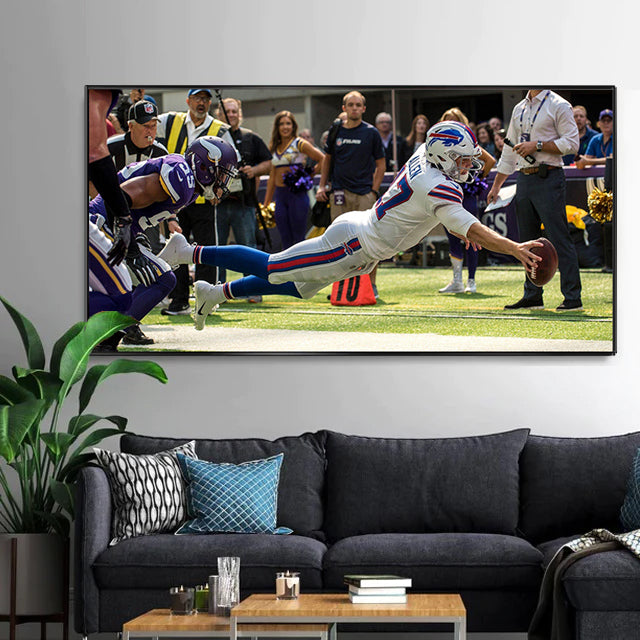 Art mural Josh Allen