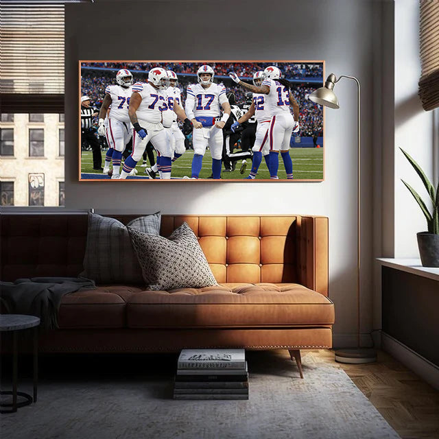 Art mural Josh Allen