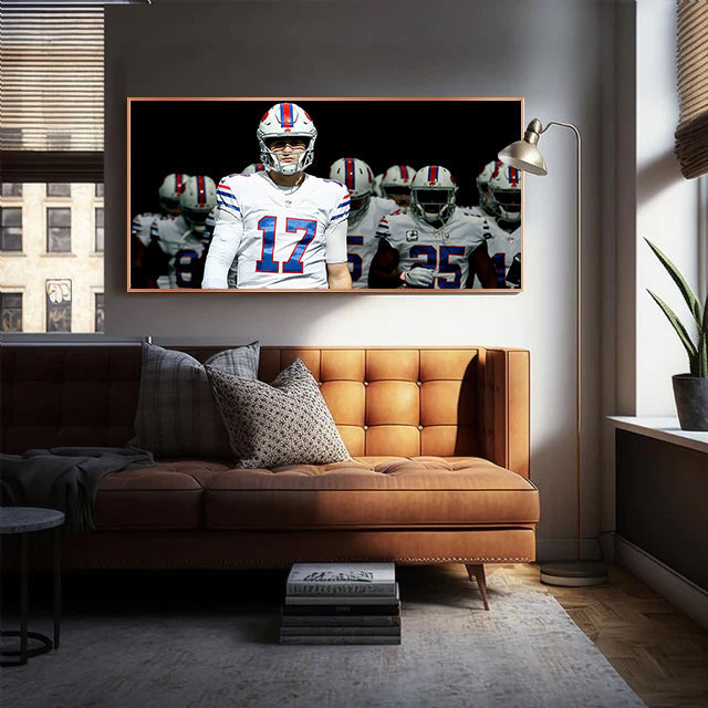 Art mural Josh Allen