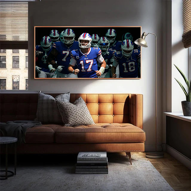 Art mural Josh Allen