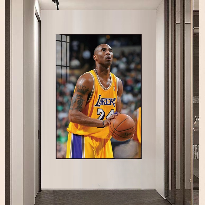 KOBE BRYANT WANDKUNST