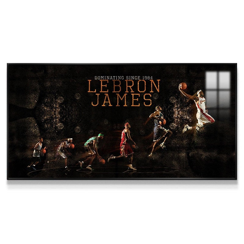 LeBron James Wandkunst