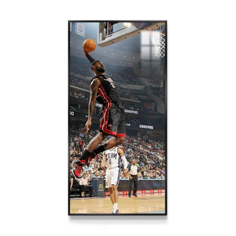Arte de pared de LeBron James
