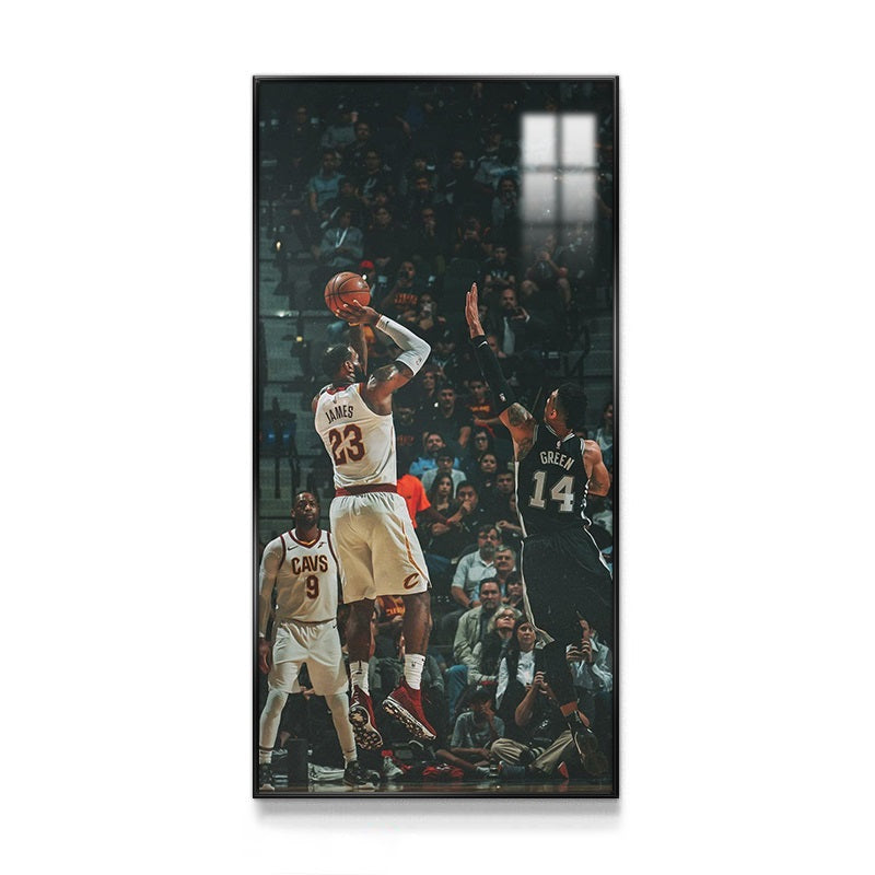 Arte de pared de LeBron James