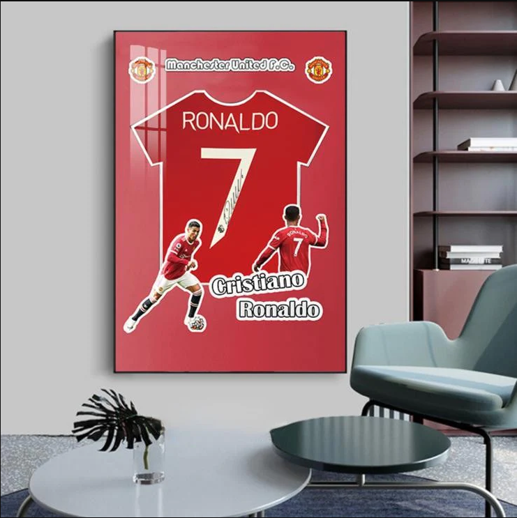 Cristiano Ronalds Trikot-Wandkunst (Grafik Jersey£©
