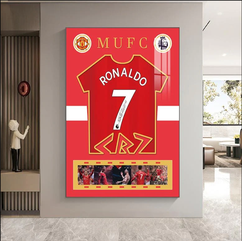 Cristiano Ronaldo's Jersey Wall Art (Graphic Jersey)