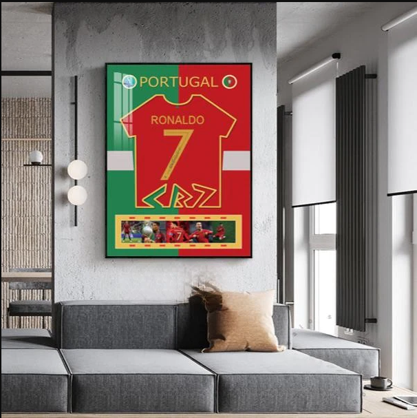 Cristiano Ronaldo's Jersey Wall Art (Graphic Jersey)