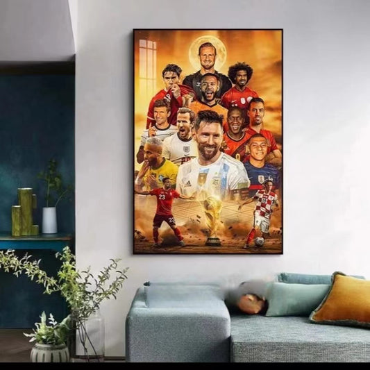 All-Football Star Wall Art