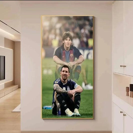 Art mural Lionel Messi