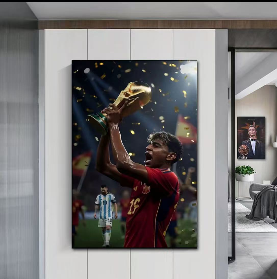 Lamine Yamal Wall Art