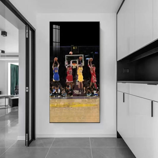 All-Basketball Star Wall Art