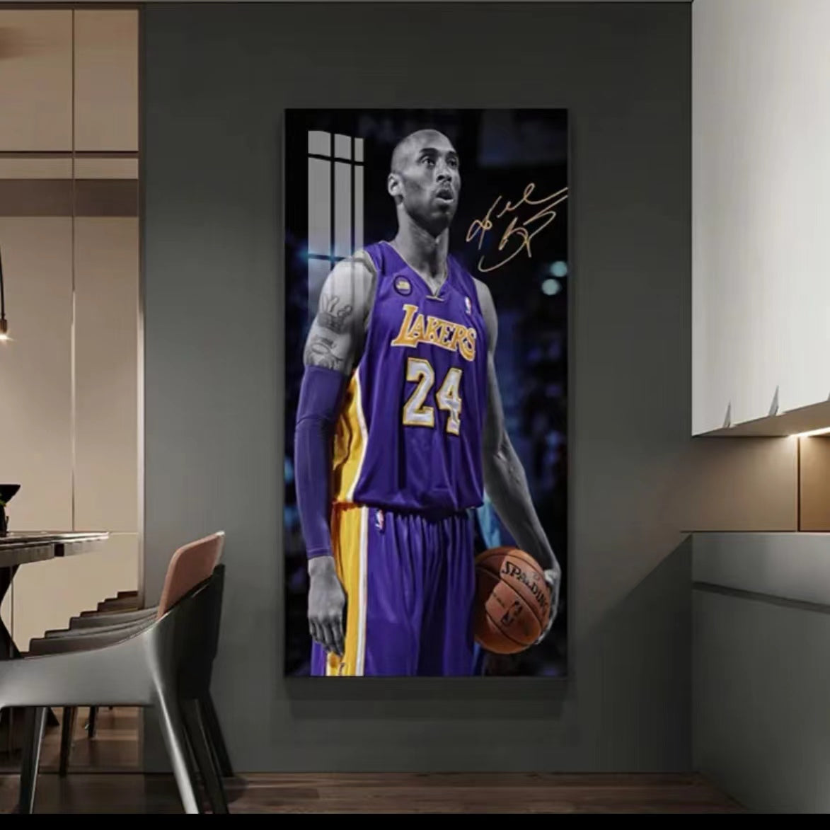 Kobe Bryant Wandkunst