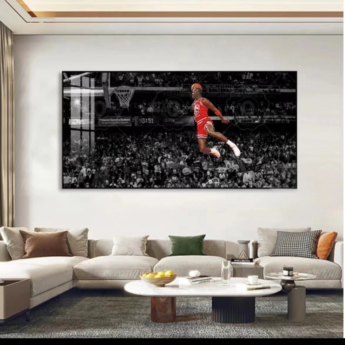 Michael Jordan Wandkunst