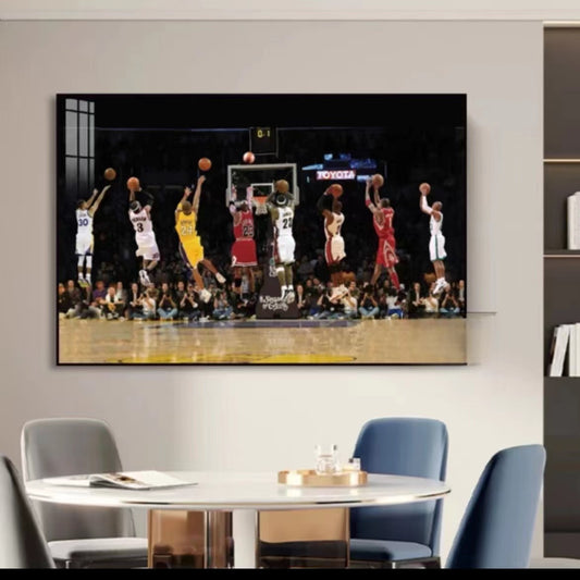 All-Basketball Star Wall Art