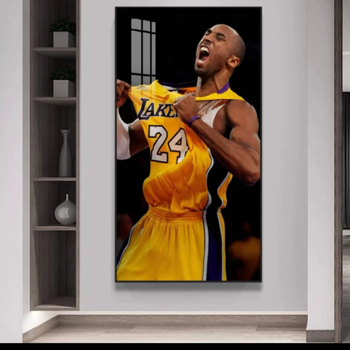 Arte de la pared de Kobe Bryant