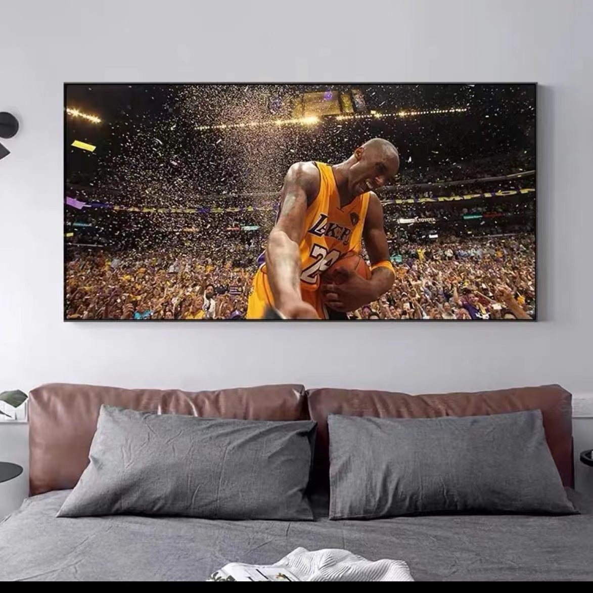 Kobe Bryant Wandkunst