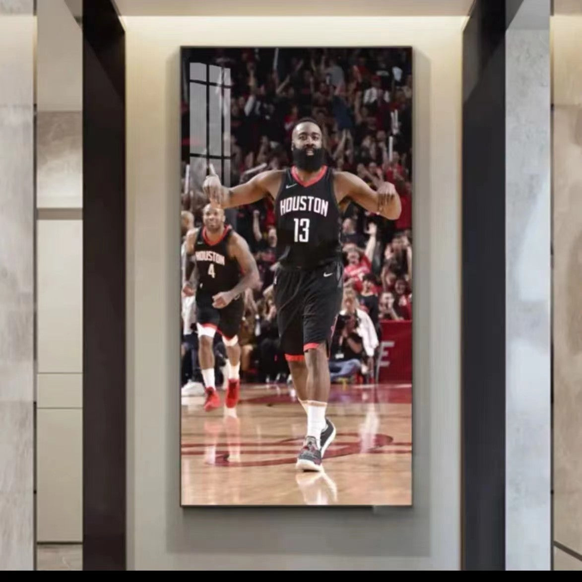 James Harden Wandkunst