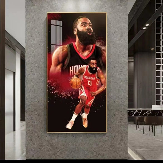 James Harden Wandkunst